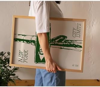 Fark Tanıtım NewYork Çerçevesiz Poster, Modern Dekoratif Çerçevesiz Poster, Tablo, NewYork-2, 50 x 70