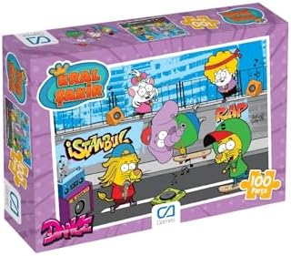 Alternative view of - Sokakta Hip Hop  Temalı 100 Parça 34x24cm Çocuk Puzzle Yapboz Serisi