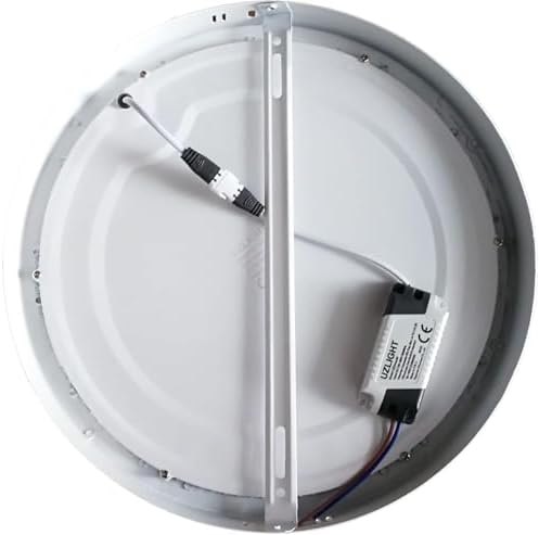 Uzlight 24W 3000K Sıva Üstü Sarı Işık Yuvarlak Tavan Led Panel