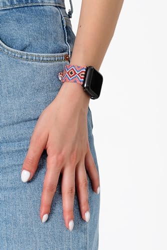 Hippi Anatolia Black 42-44-45-49 mm Smart Watch Braided Band