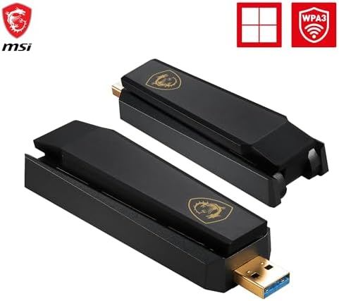 MSI AXE5400 WIFI USB ADAPTER - Görsel 3
