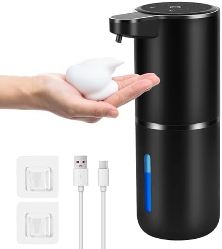 Sensörlü USB Şarjlı Köpük Sabunluk/GT-SD03S - Görsel 3