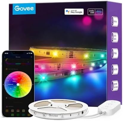 Govee RGBIC Wifi+ Bt LED Şerit (10 M)