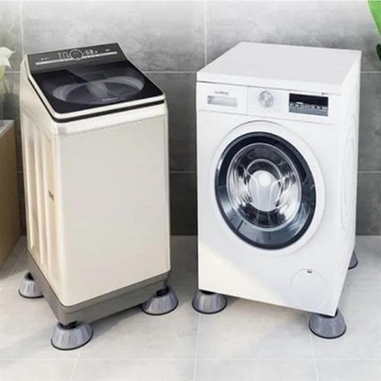 Çamaşır Makinesi Sarsıntı Titreşim Ses Önleyici Kaydırmaz Ayak 4lü Set (4 Adet)