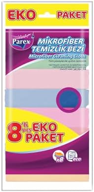 Mikrofiber Temizlik Bezi 8'li
