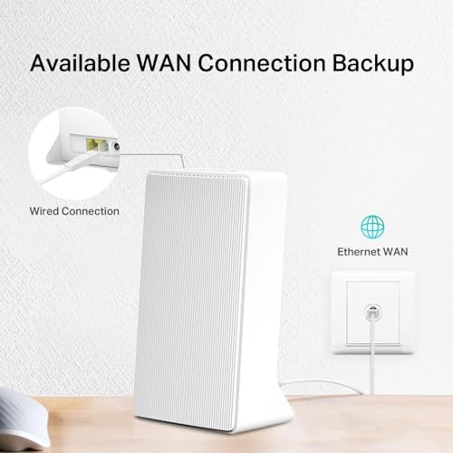 Alternative view of MB230-4G, AC1200Mbps, Mobil Uygulama Destekli, 64 Cihaza Kadar Bağlantı, SIM Kart Girişli, 2 Adet Ethernet Portlu, Dual-Band Cat 6 4G+ LTE Router