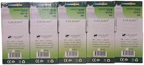 10 Adet 5W 4000K GU10 Duy 38° Gün Işığı Led Spot Ampul UZLIGHT
