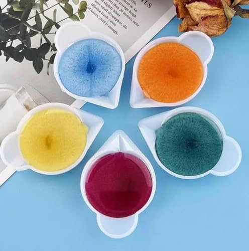 Epoksi Reçine Silikon Karıştırma Kabı, Döküm için Uçlu Beaker, 10 ML