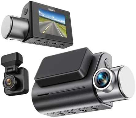 Alternative view of Kawa D7 2 Kameralı Ön ve Arka 4K+1080P HDR Wi-Fi 6 ve GPS'li Araç Kamerası