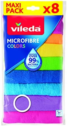 Mikrofiber Bez, Çok renkli, 8 Parça