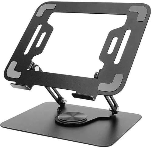 Alternative view of Daytona ZR-110 B Alüminyum 360 Derece Dönen Tabanlı Katlanabilir Taşınabilir Laptop Standı (Koyu Gri)