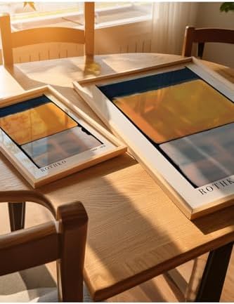 Alternative view of Fark Tanıtım Rothko Çerçevesiz Poster, Modern Dekoratif Çerçevesiz Poster, Tablo, Rothko-4, 21 x 30