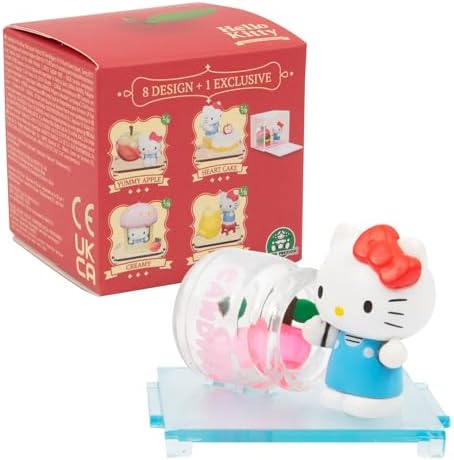 Hello Kitty, 1 Figür 4,5 cm ve Aksesuar Bir Şeffaf Kutuda, Big Apple Workshop Serisi, Rastgele Model, 3 Yaşından Büyük Çocuklar için, HKT39 - Görsel 3