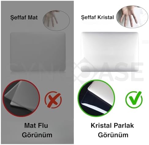 Alternative view of MateBook D16 2024 Kılıf Uyumlu Kristal Parlak Şeffaf Sert Hard Case İnce Hafif Çizilme Koruma 16 inç Şeffaf