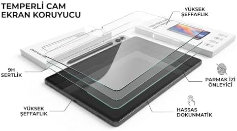 Alternative view of Galaxy Tab A11 Plus İle Uyumlu Tablet Temperli Cam Ekran Koruyucu Kırılmaz Cam Koruma TBK-01