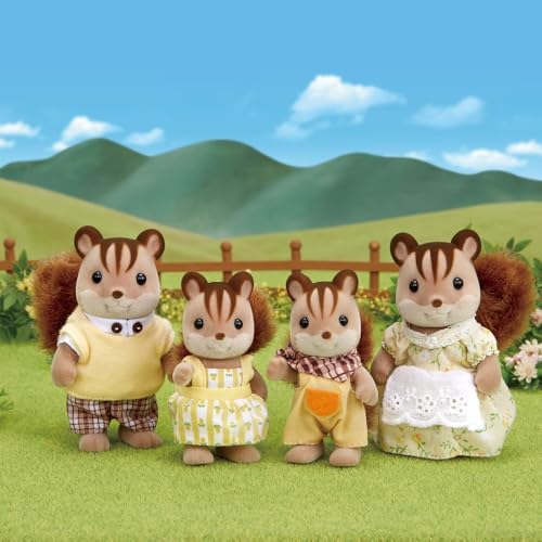 Alternative view of Sylvanian Families 4172 Knacks Ailesi Sincap, Çok Renkli