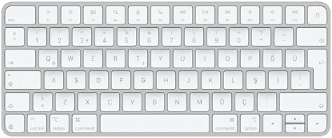 Apple Magic Keyboard: Bluetooth, şarj edilebilir. Mac, iPad ve iPhone ile çalışır; Türkçe Q Klavye, Gümüş Rengi (Lightning)