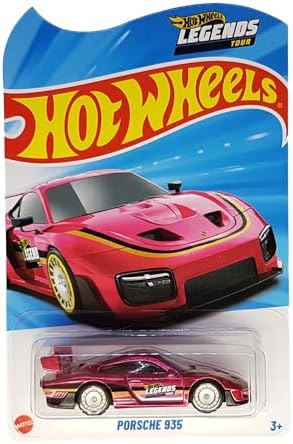 Porsche 935 JCB37 Legends Tour Short Card Spectraflame Pink Protector Case Mattel 2025 1:64 - Görsel 3