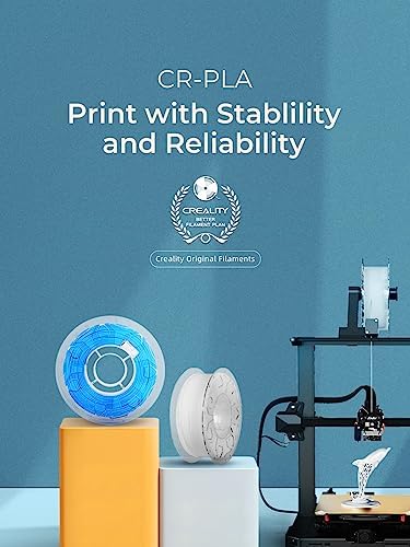 Alternative view of Creality PLA Filament 1,75 mm, 3D Yazıcı Filamenti, 1,0 kg (2,2 lbs) Makara, Çözgü Arttırılmış Tokluk Yok, Boyutsal Doğruluk ± 0,03 mm Baskı Filamenti, 3D Yazıcılar için (Yağmur Yayı)
