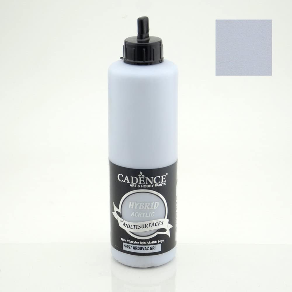 Alternative view of Cadence Hybrid Multisurface Akrilik Boya 500 ml. H-057 ARDUVAZ GRİ