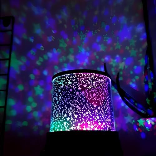 Jouis Star Gece Lambası, Çocuk Oda İçi Gökyüzü Aydınlatma, Yıldızlı - Görsel 3