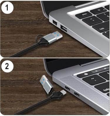 HU04A Type-C/USB A To 4K 60Hz 1080P HDMI Video Capture Yakalama Hub Adaptör