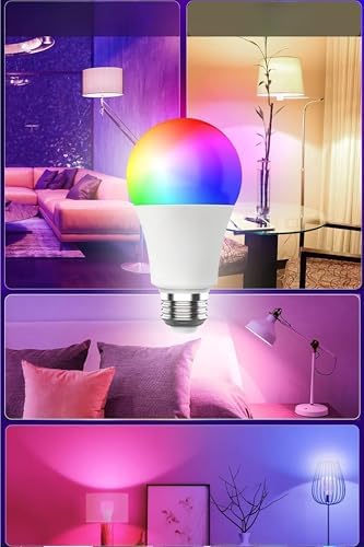 Rgb Led Lamba Kumandalı Ambiyans Aydınlatma 2000 Lümen Tasarruflu Renk Değiştiren Led Işık