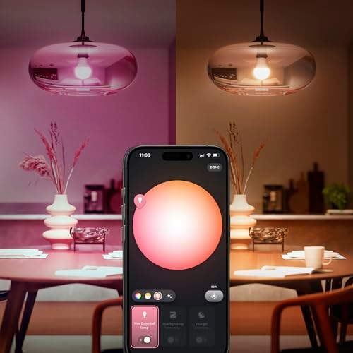 Hue Essential 8W E27 806 Lumen Renkli Akıllı Ampul A60 (2'li Ekopaket) - Görsel 2