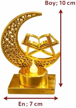 Alternative view of Gold Yeni Pilli led ışık, Askılı Fener Süsü SARI Işıklar Peri Işıkları Aydınlatmalı Şerit Led Ramazan Süsü Led Işık