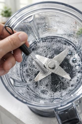 Alternative view of Saplı Detaylı Temizlik Fırçası 2 Parça Set Blender Juicer Kahve Makinesi Su Şişesi Temizleme Fırçası Çıkarılabilir Tasarım