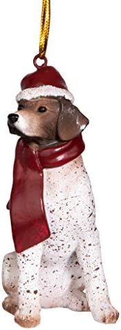 Christmas Ornaments - Xmas Pointer Yazlık Köpek Süsü - Görsel 2