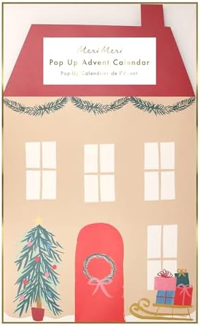 Alternative view of - Santa's House Pop Up Advent Calendar - Noel Baba'nın Evi Advent Calendar