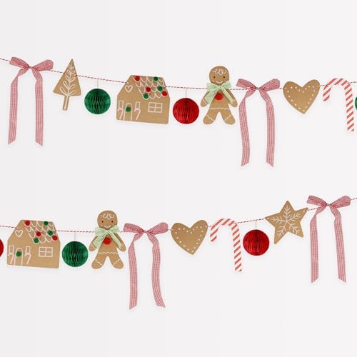 Alternative view of - Gingerbread Garland - Zencefilli Kurabiye Asılan Süs