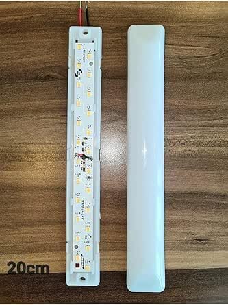 50'li Paket, 20cm 12V Oval Taban, Tente ve Pergola (6500K BEYAZ IŞIK)