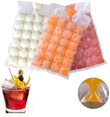 24'lü Buzluk Poşet, Buz Küpü Torbası Poşeti, 24 Buz Küpü (10'lu Paket) - Görsel 3