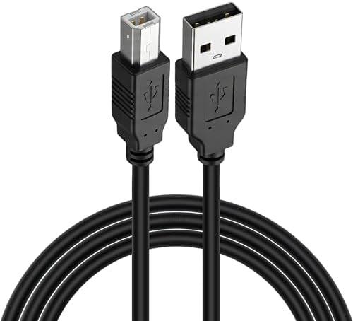 Alternative view of USB to USB-B Yazıcı Tarayıcı Printer Kablosu (3 METRE) - PC ve Laptop ile Yazıcı Ara Bağlantı Data Kablosu - USB 2.0 Hi-Speed - Stabil Performans - Kolay Kullanım