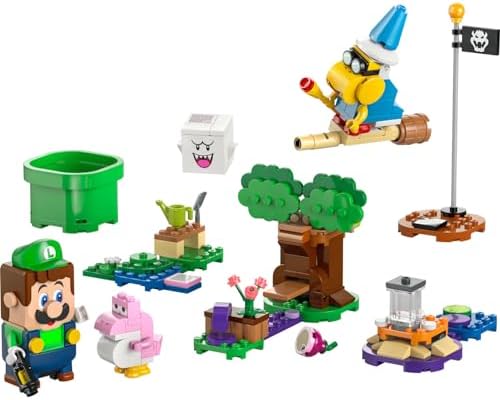 Super Mario™ İnteraktif Luigi™ ile Maceralar 71440-6 Yaş ve Üzeri Çocuklar İçin Koleksiyonluk Yaratıcı Nintendo® Oyuncak Yapım Seti (210 Parça)