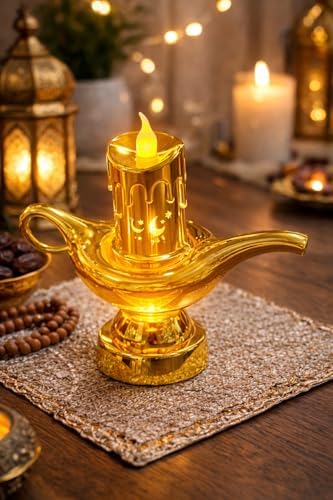 Gold Lambalı Pilli led ışık, Askılı Fener Süsü SARI Işıklar Peri Işıkları Aydınlatmalı Şerit Led Ramazan Süsü Led Işık
