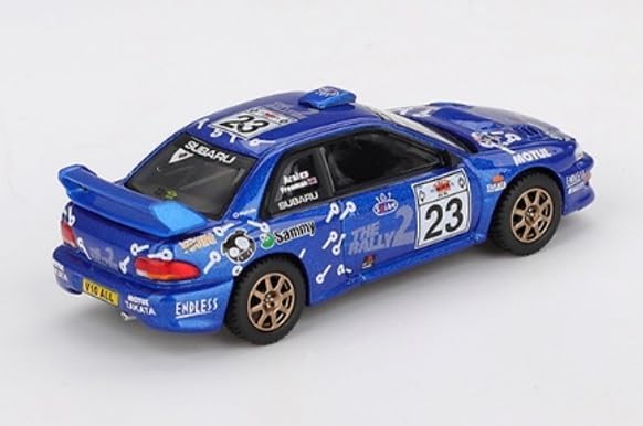 Alternative view of Sunrich MGT01078-L MINI GT 1/64 Subaru Impreza WRC99 Acropolis Rally 2000#23 (Sol Sap) Bitmiş Ürün