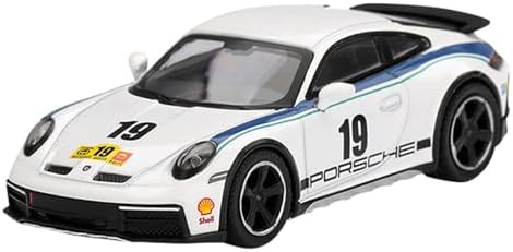 Alternative view of Truescale Miniatures Mini-GT MGT01009-L - Porsch. 911 (992) Dakar Rallisi Tasarım Paketi 74 2024 - Ölçek 1/64 - Model Araba