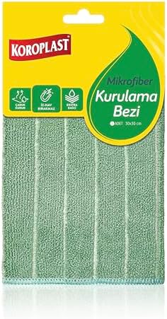 Mikrofiber Kurulama Bezi Tekli, Hızlı Kurulama, Yüksek Emici, İz & Hav Bırakmaz, Cam, Ayna, Mutfak, Banyo, Tezgâh, Mobilya, Elektronik, Araç, Pencere, Raf, Televizyon, Bilgisayar, Beyaz Eşya - Görsel 3
