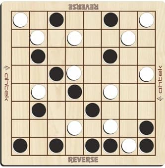 Ahşap Reverse Zeka Ve Strateji Oyunu, Reversi eticset318