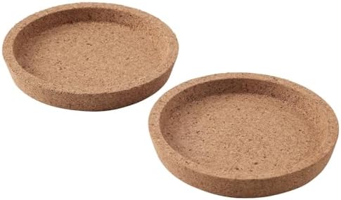 365+ Mantar Bardak Altlığı, 2'li Paket Kahverengi