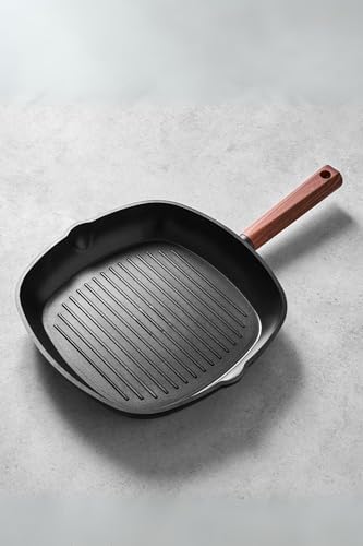 Alternative view of Oslo Granit Grill Tava 28 Cm Ahşap