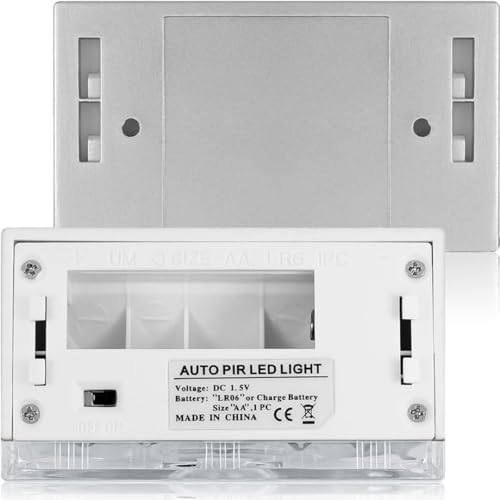 Hareket Sensörlü 4 LED'li Pratik Aydınlatma, Pilli, - Görsel 3