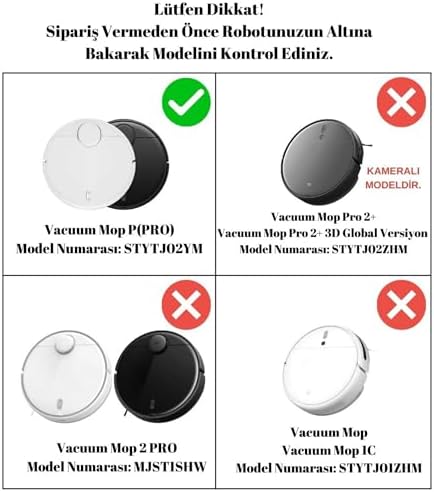 Alternative view of Pro (Model No Dikkat-Styj02ym)  P Uyumlu Fırça,Filtre Yedek Parça Aksesuar Seti-7 Parça