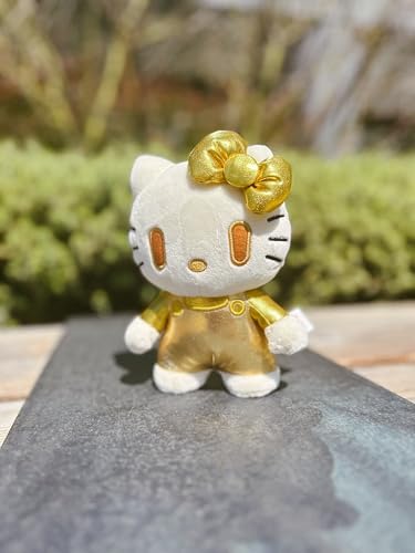 Alternative view of YUME HELLO KITTY DZNR PLUSH GOLDEN EDITION HELLO KITTY