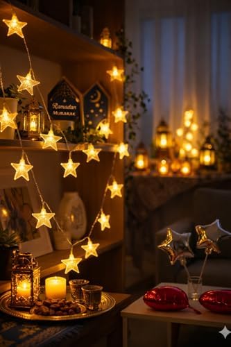 1,5 Metre Pilli led ışık, SARI Işıklar Peri Işıkları Aydınlatmalı Şerit Led Ramazan Süsü Led Işık Şerit Led Ramazan Süsü Led Işık