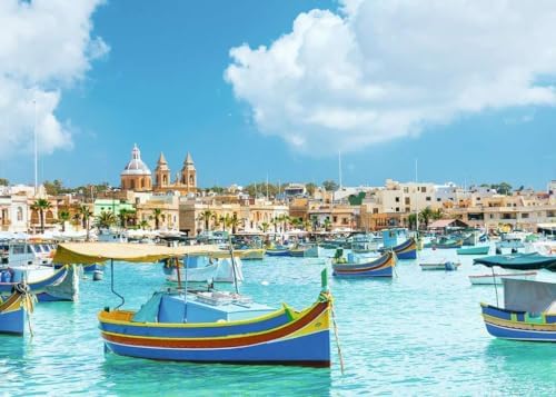 Alternative view of Puzzle, Malta, 1000 Parça