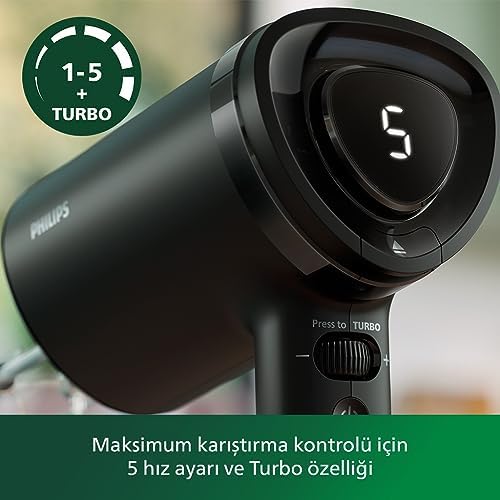 Alternative view of 5000 Serisi Güçlü El Mikser Seti 500W, El  Aparatı, Doğrayıcı Aparatı, Ölçekli Akıllı Saklama Kabı, 5 Hız Ayarı ve Turbo, HR3781/20